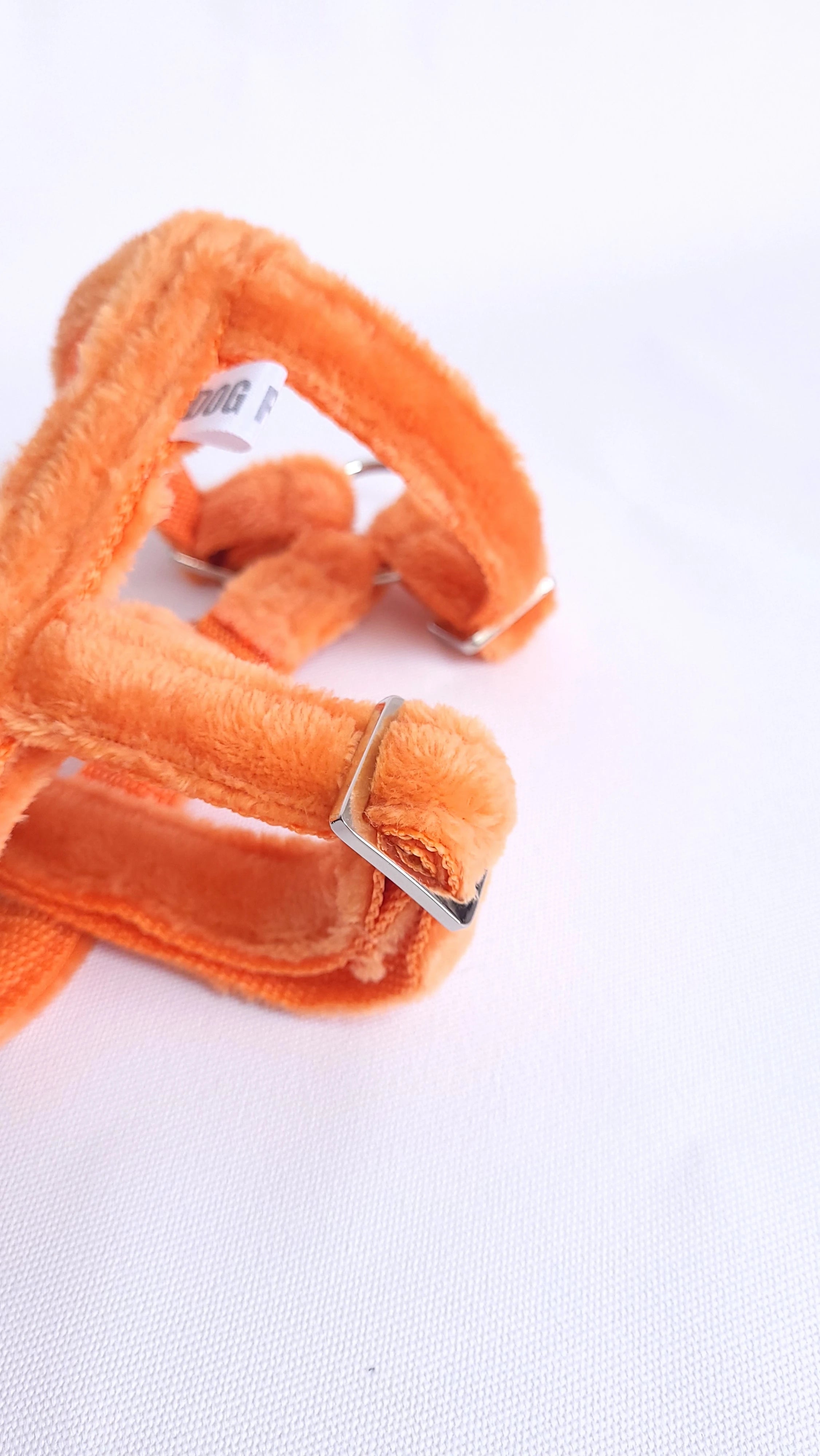 harnais pour chien polaire orange flamme pour chien de taille moyenne